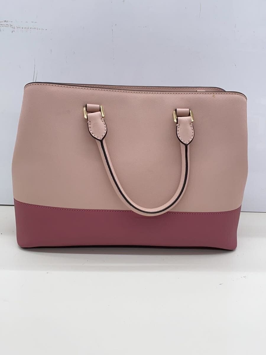 MICHAEL KORS Handbag Leather PNK All-over pattern IM-1910 3