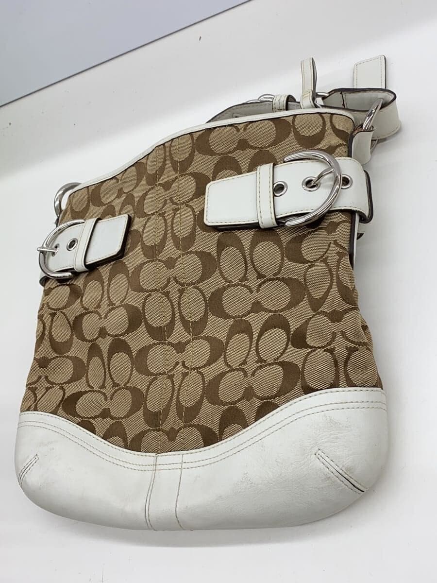 COACH shoulder bag -- CML all-over pattern F03574 condition considered 2