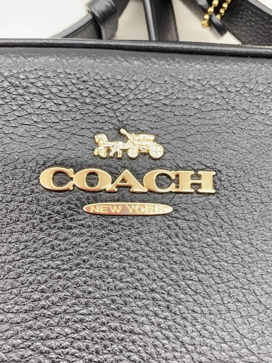 COACH Jamie Camera Bag Leather BLK CA207 5