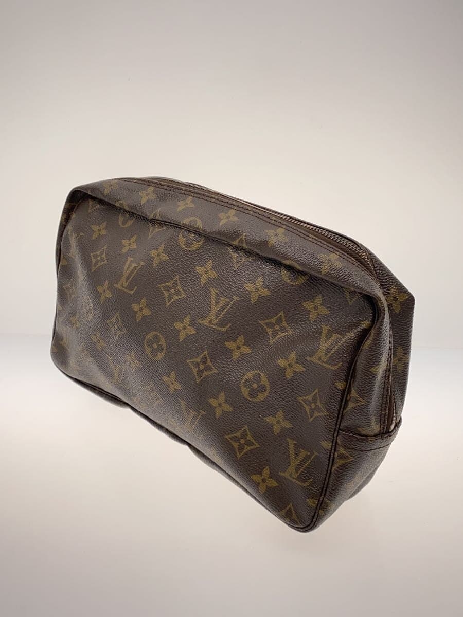 LOUIS VUITTON Trousse Toilette 28_Monogram Canvas PVC BRW 2