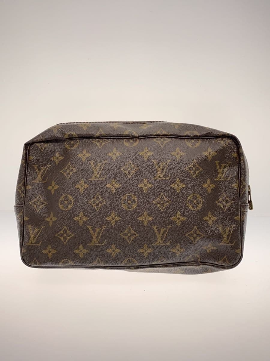 LOUIS VUITTON Trousse Toilette 28_Monogram Canvas PVC BRW 3