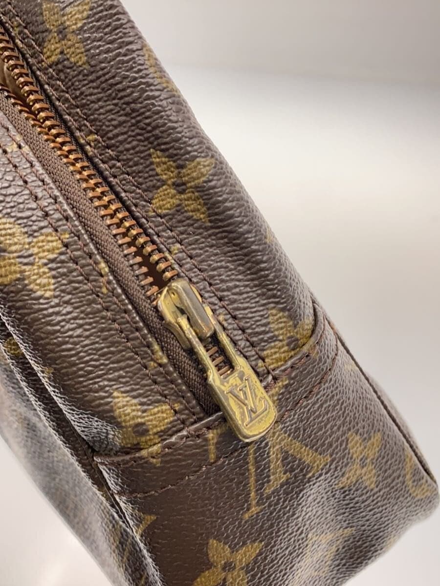 LOUIS VUITTON Trousse Toilette 28_Monogram Canvas PVC BRW 7