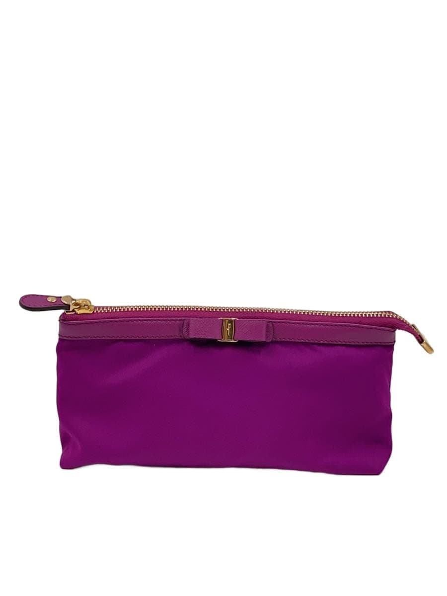 Salvatore Ferragamo Pouch Nylon PUP Solid AU-22 B055