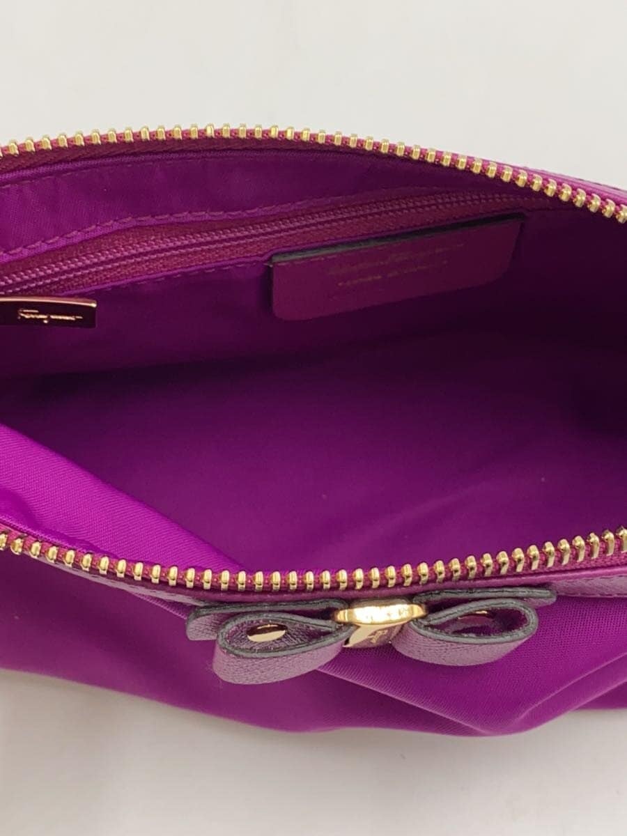 Salvatore Ferragamo Pouch Nylon PUP Solid AU-22 B055 6