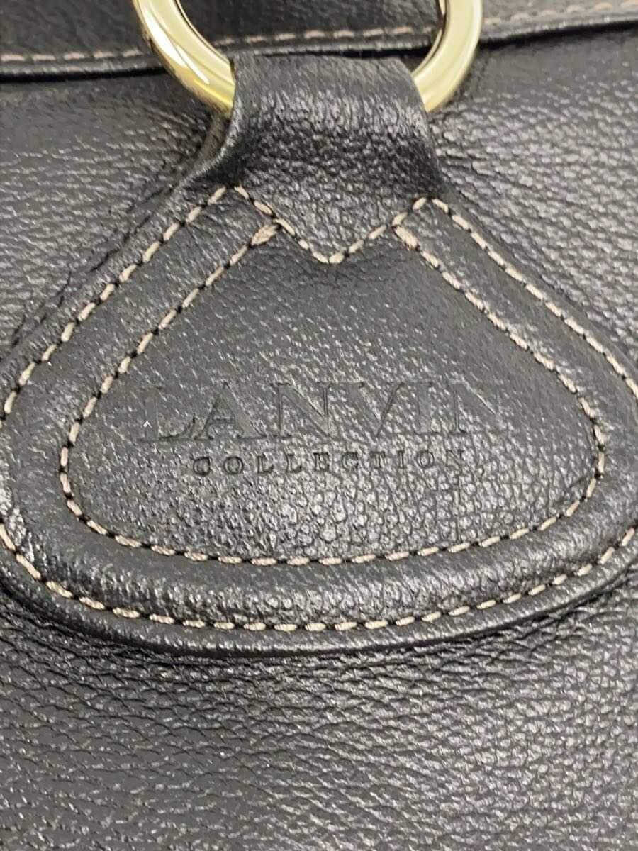 LANVIN Handbag BLK Solid 5