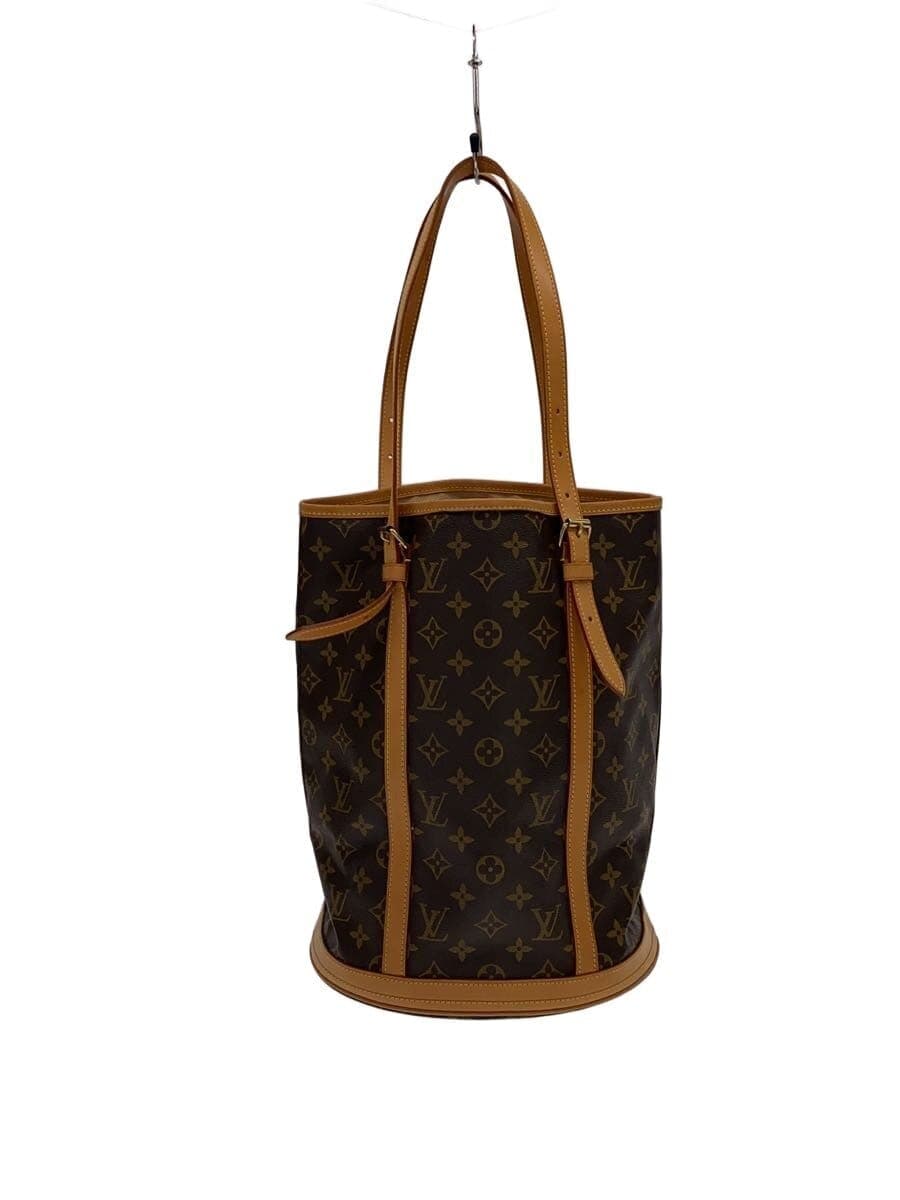 LOUIS VUITTON Bucket GM_Monogram Canvas PVC BRW