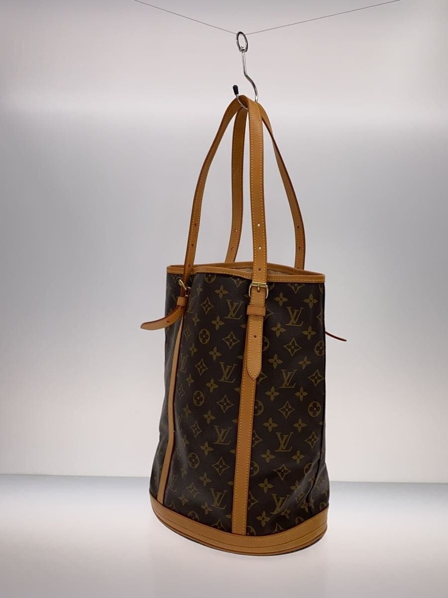 LOUIS VUITTON Bucket GM_Monogram Canvas PVC BRW 2