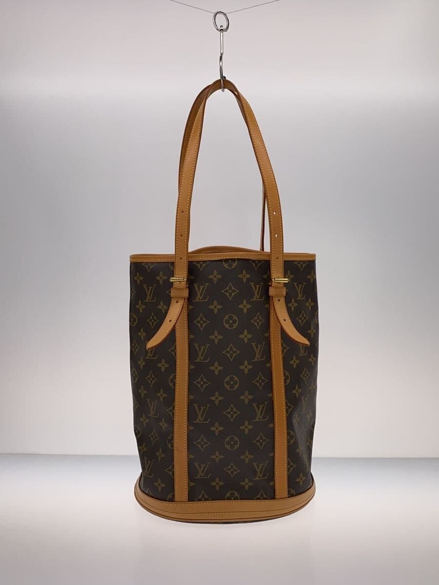 LOUIS VUITTON Bucket GM_Monogram Canvas PVC BRW 3