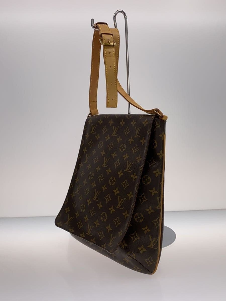 LOUIS VUITTON Musette_Monogram Canvas PVC BRW 2