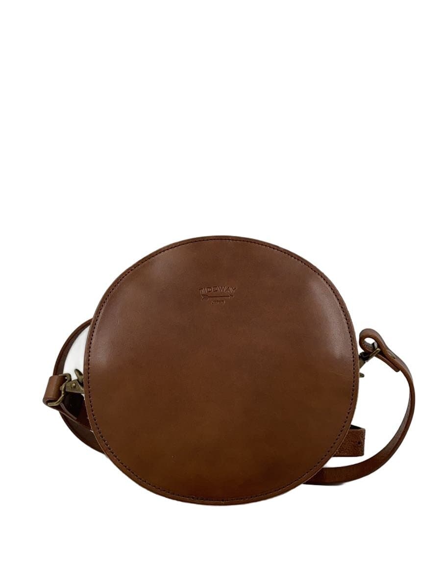 TIDEWAY Shoulder Bag Leather BRW Solid