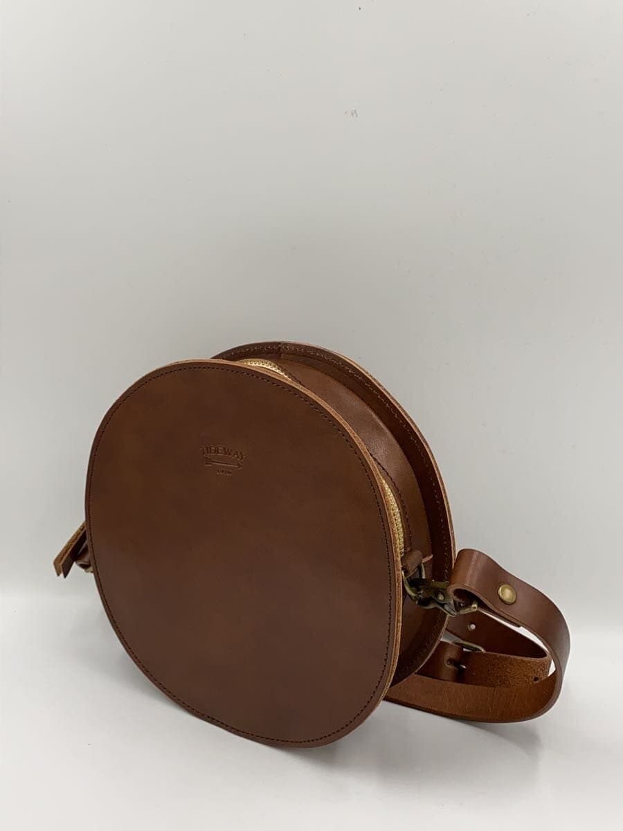 TIDEWAY Shoulder Bag Leather BRW Solid 2