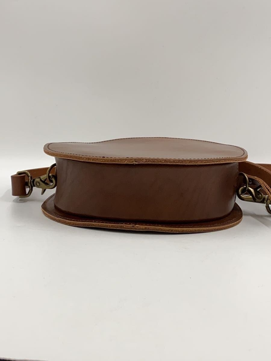 TIDEWAY Shoulder Bag Leather BRW Solid 4