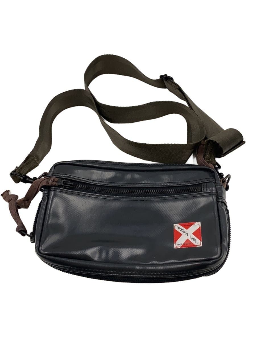 LUGGAGE LABEL Shoulder Bag BLK