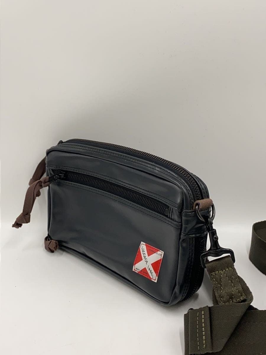 LUGGAGE LABEL Shoulder Bag BLK 2