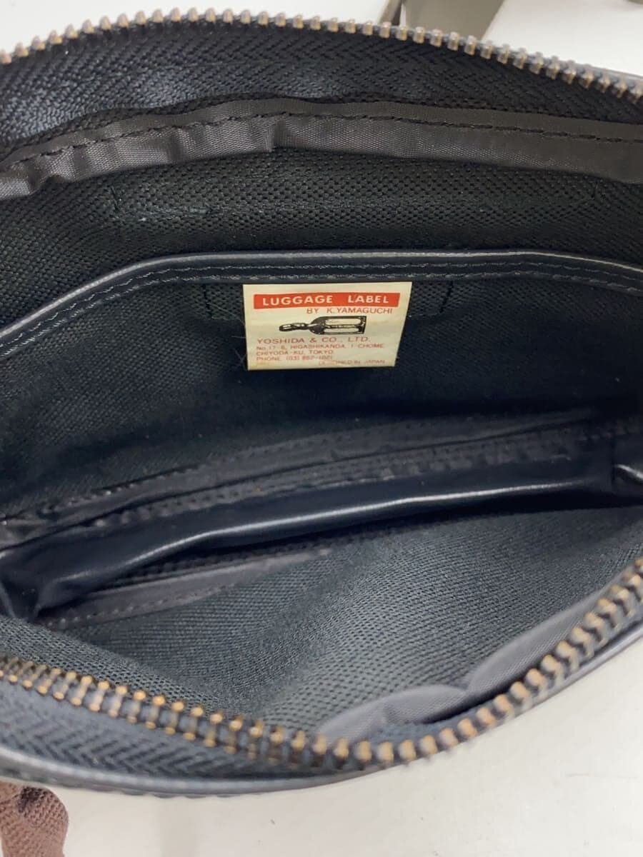 LUGGAGE LABEL Shoulder Bag BLK 6
