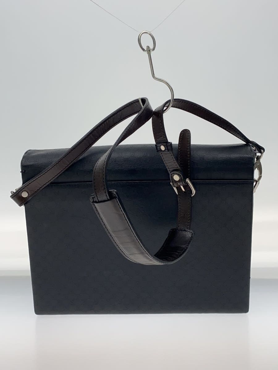 MORESCHI shoulder bag -- BLK all-over pattern 3