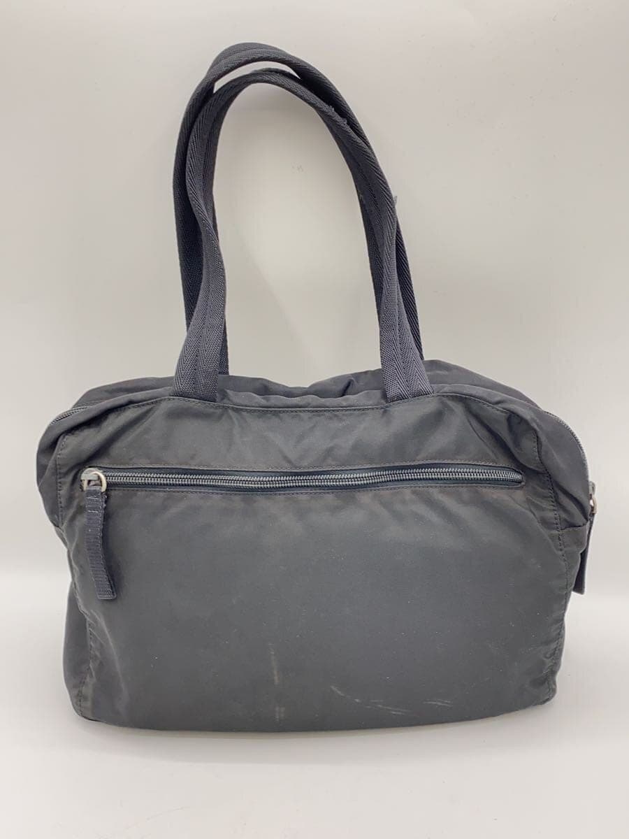 PRADA Boston Bag Nylon BLK Solid 3