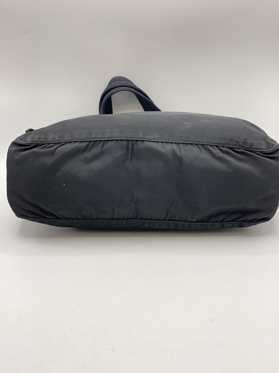 PRADA Boston Bag Nylon BLK Solid 4