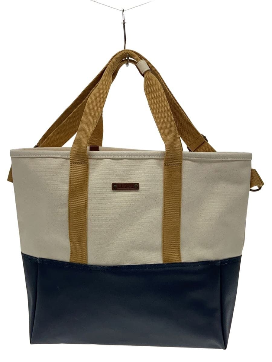 L.L.Bean Tote Bag Cotton IVO Plain 513729