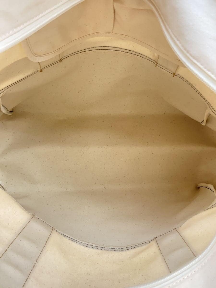 L.L.Bean Tote Bag Cotton IVO Plain 513729 6