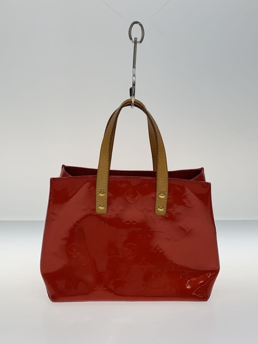 LOUIS VUITTON Lead PM_Monogram Vernis Patent Leather RED All Over Pattern 3