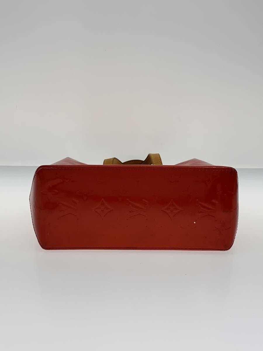 LOUIS VUITTON Lead PM_Monogram Vernis Patent Leather RED All Over Pattern 4