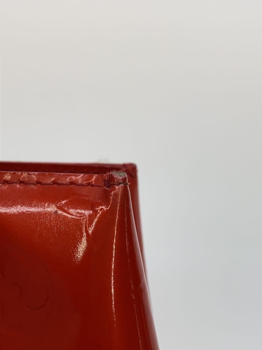 LOUIS VUITTON Lead PM_Monogram Vernis Patent Leather RED All Over Pattern 7
