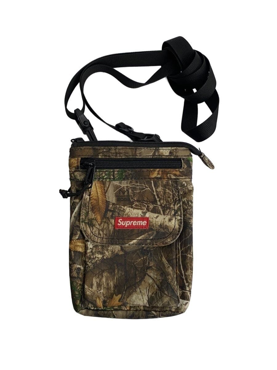 Supreme Shoulder Bag Canvas KHK Camouflage