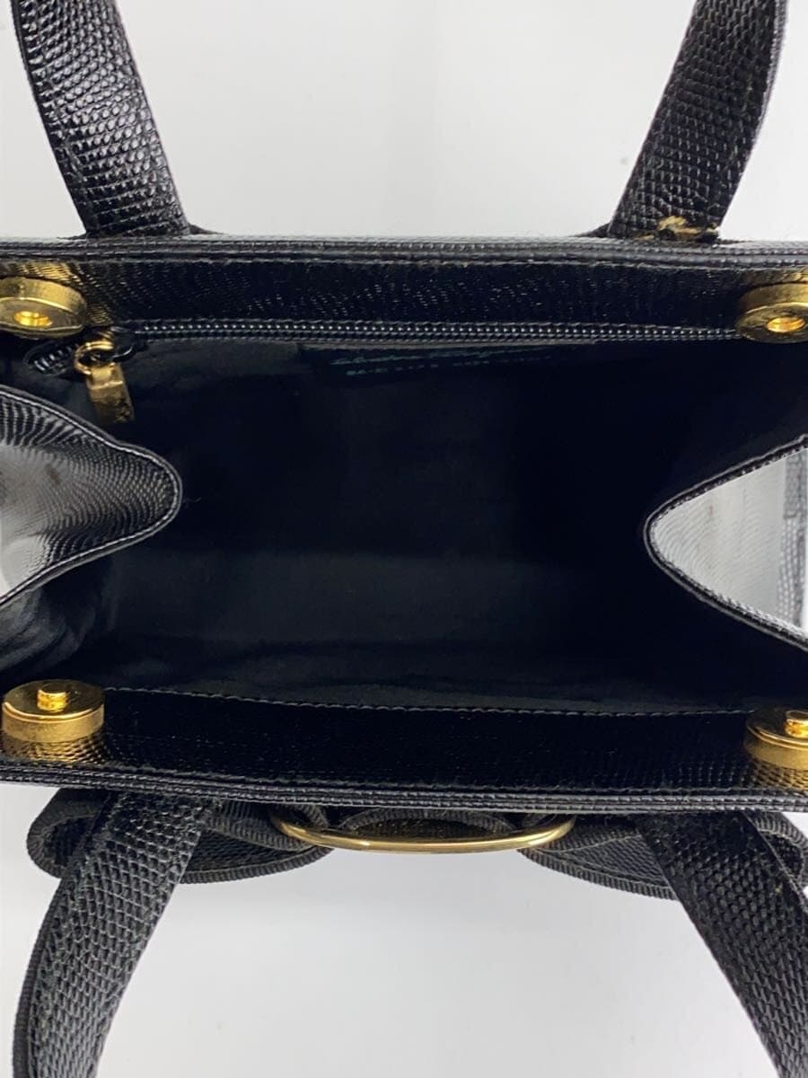 Salvatore Ferragamo handbag leather black BA-214178 6