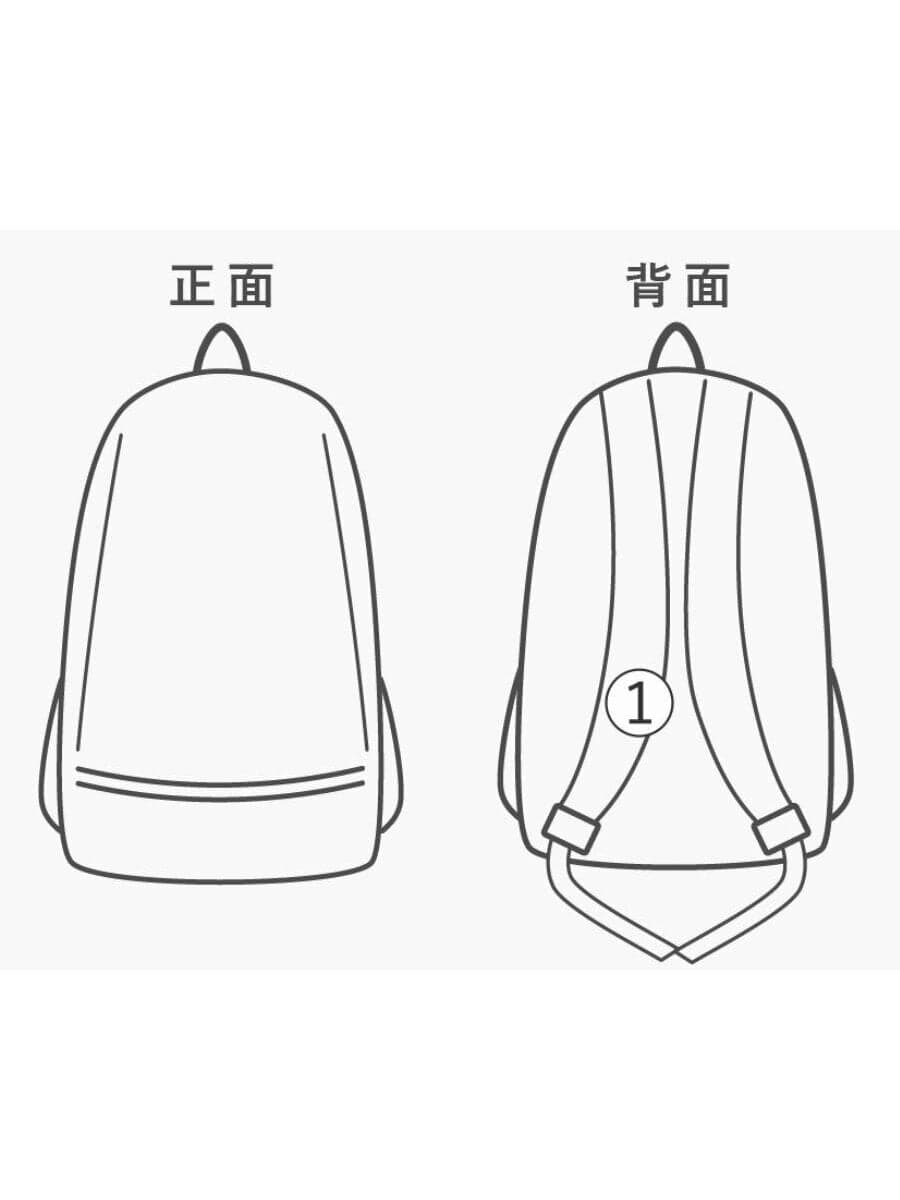 ace. Backpack GRY Solid 8