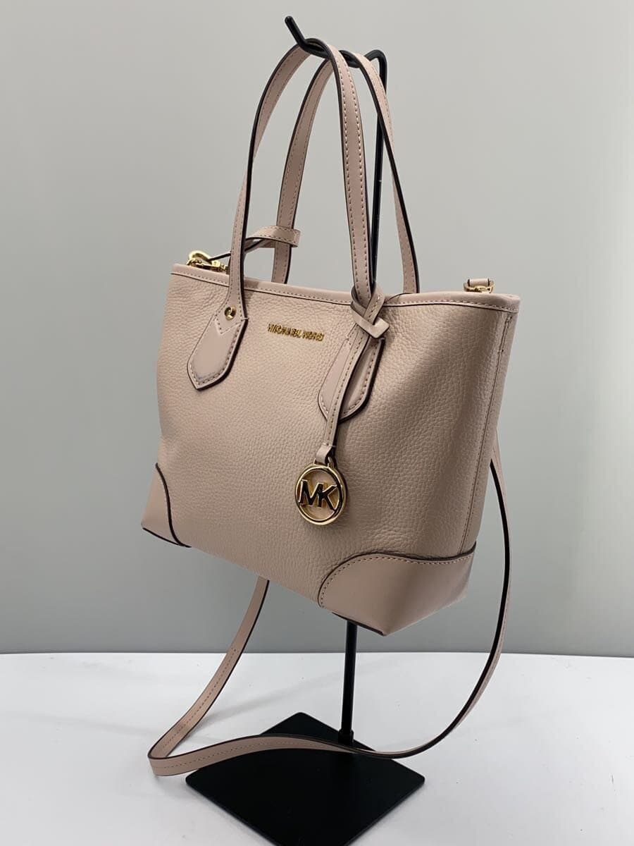 MICHAEL KORS Shoulder Bag Leather PNK AB-1905 2