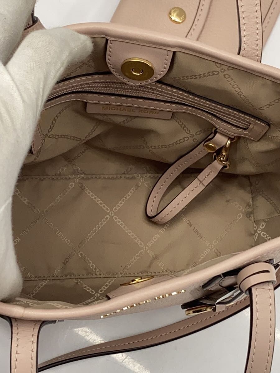 MICHAEL KORS Shoulder Bag Leather PNK AB-1905 6