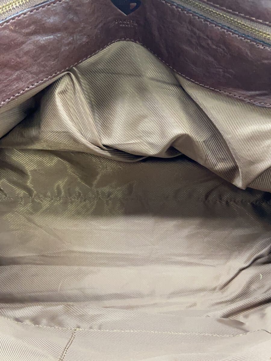 DAKOTA Shoulder Bag Leather BRW Solid 6