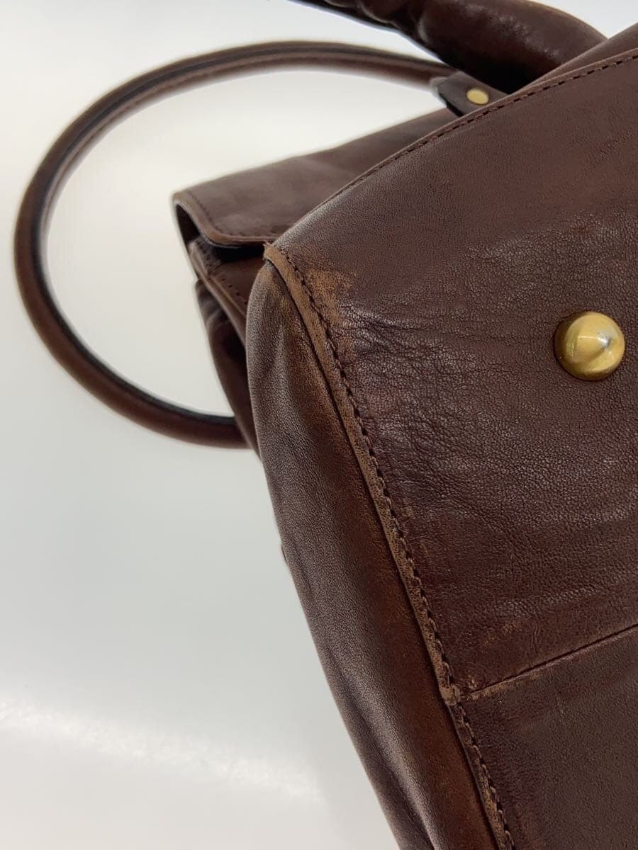 DAKOTA Shoulder Bag Leather BRW Solid 7