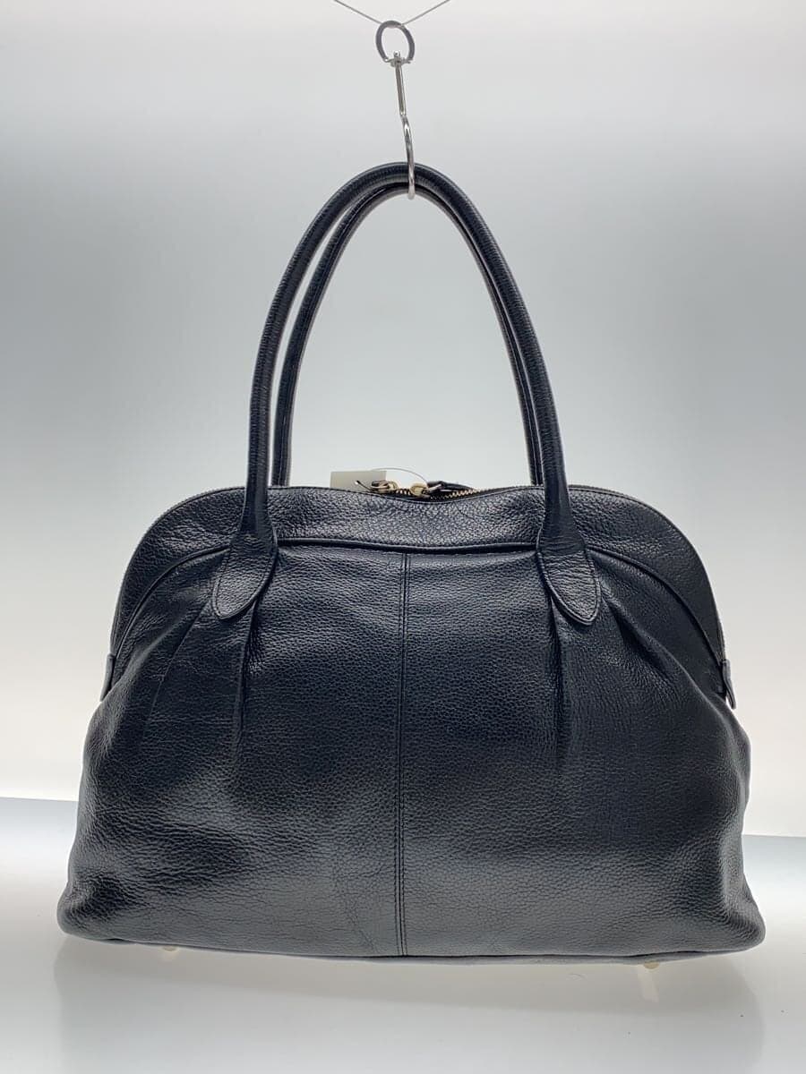 agnes b VOYAGE Bag Cowhide BLK IKK-12 3