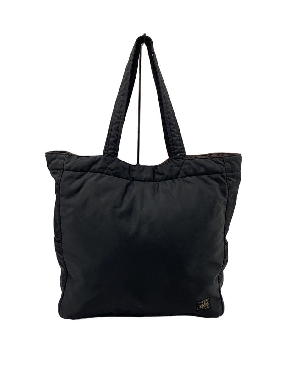 PORTER tote bag nylon black plain