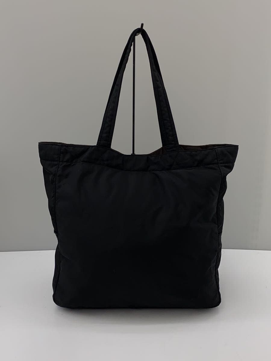 PORTER tote bag nylon black plain 3