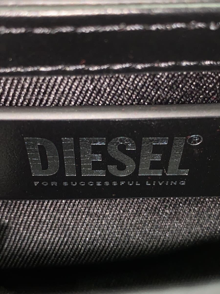 Diesel Fashion Handbag Leather Black Solid Color PR818 5