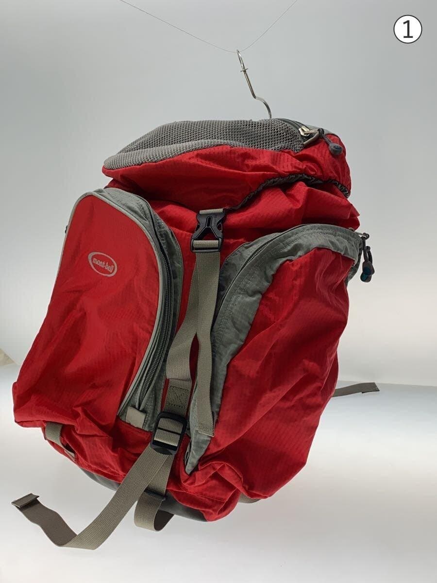 mont-bell Backpack Nylon RED Solid 2