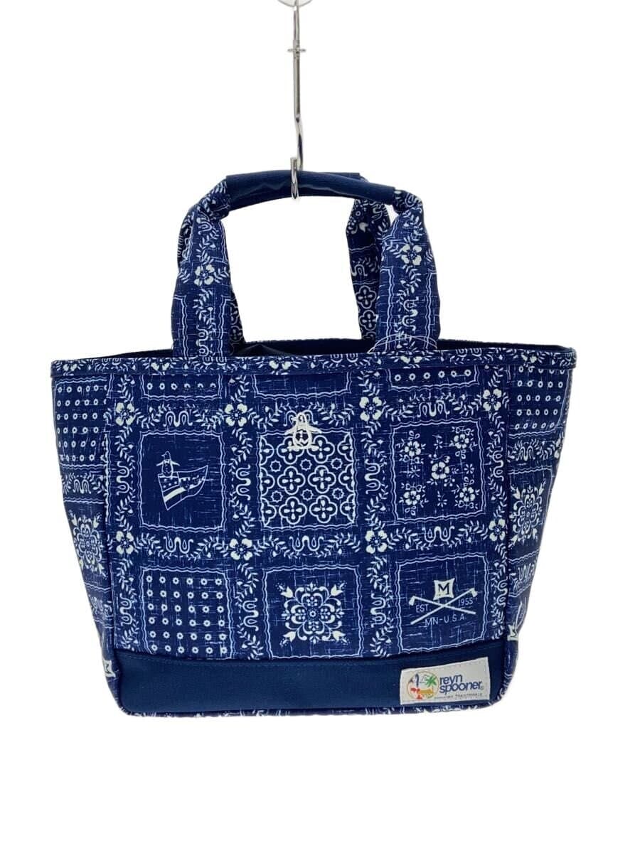 Reyn Spooner Tote Bag Polyester BLU All Over Pattern