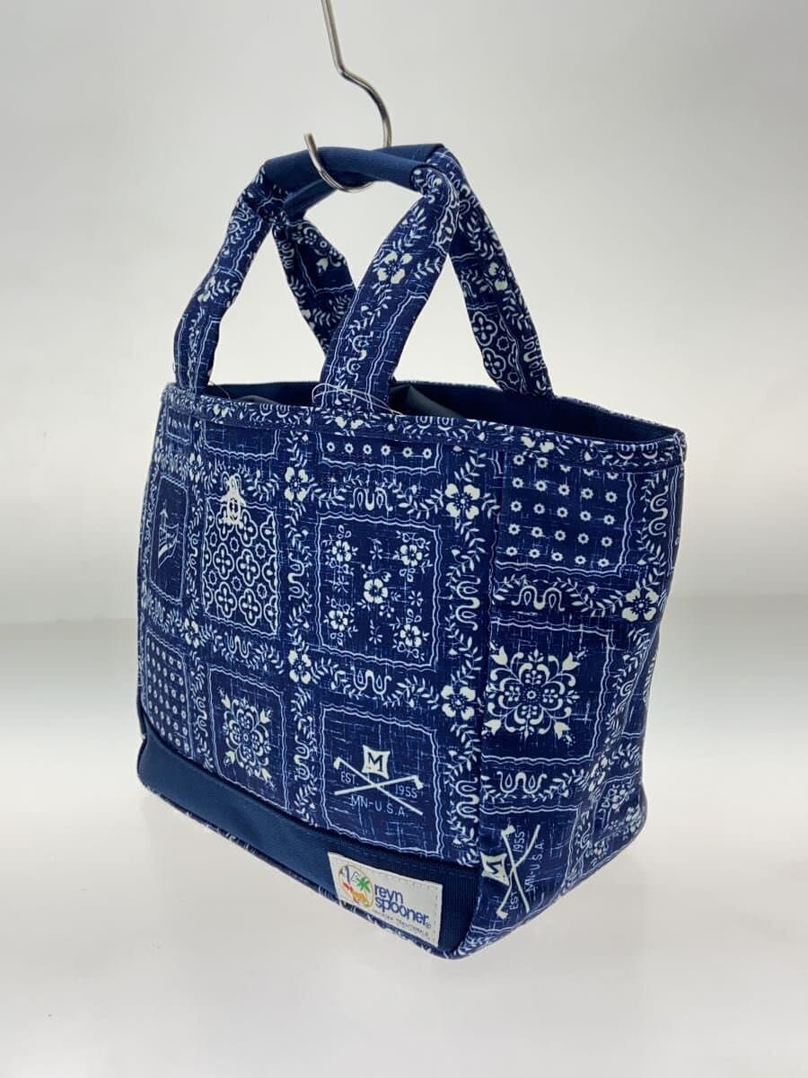 Reyn Spooner Tote Bag Polyester BLU All Over Pattern 2