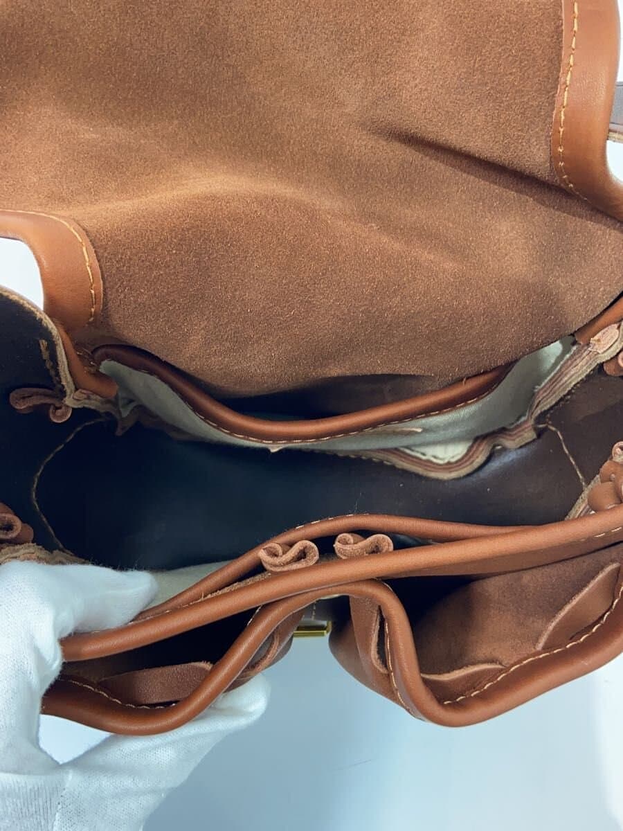 Other Brand lesacdeberger Shoulder Bag Leather BRW Solid 6