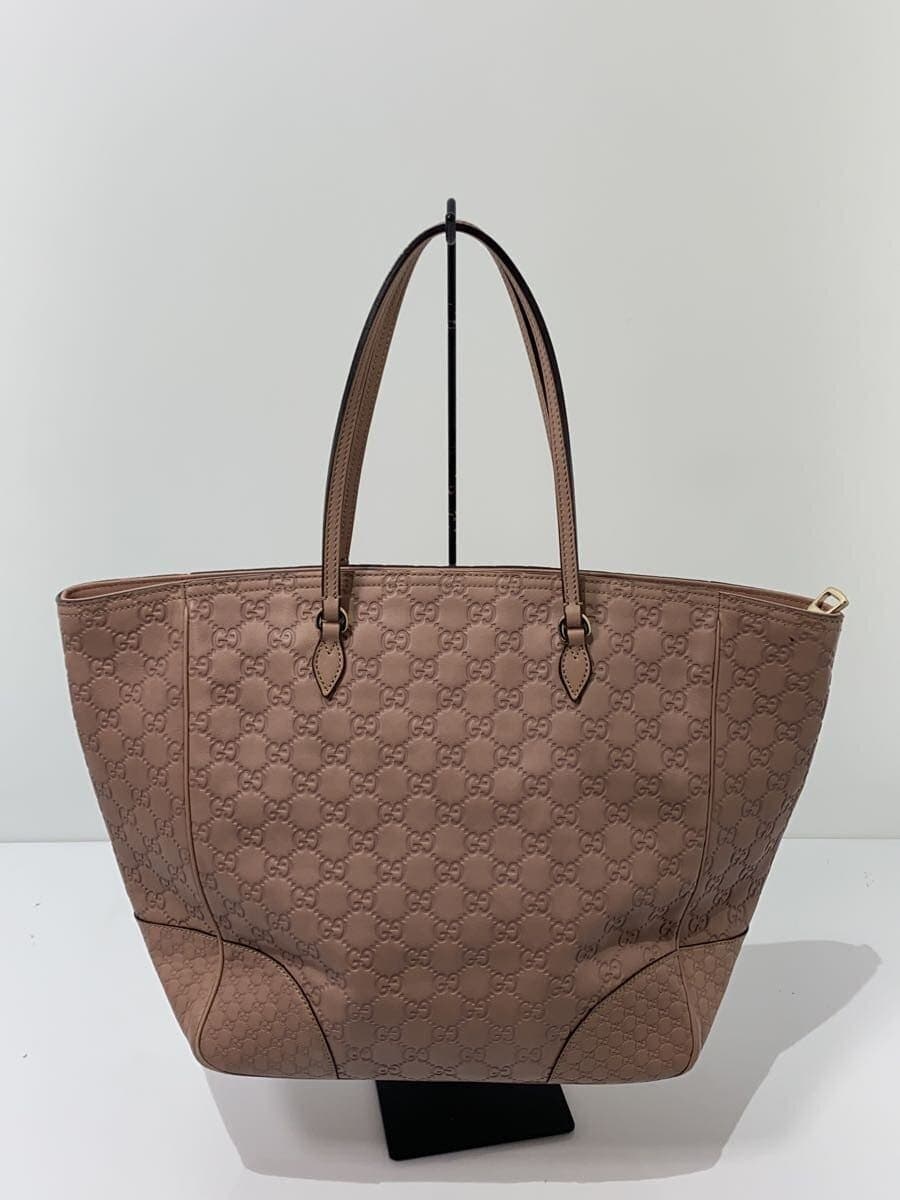 GUCCI Tote Bag Leather PNK Solid 323671 3
