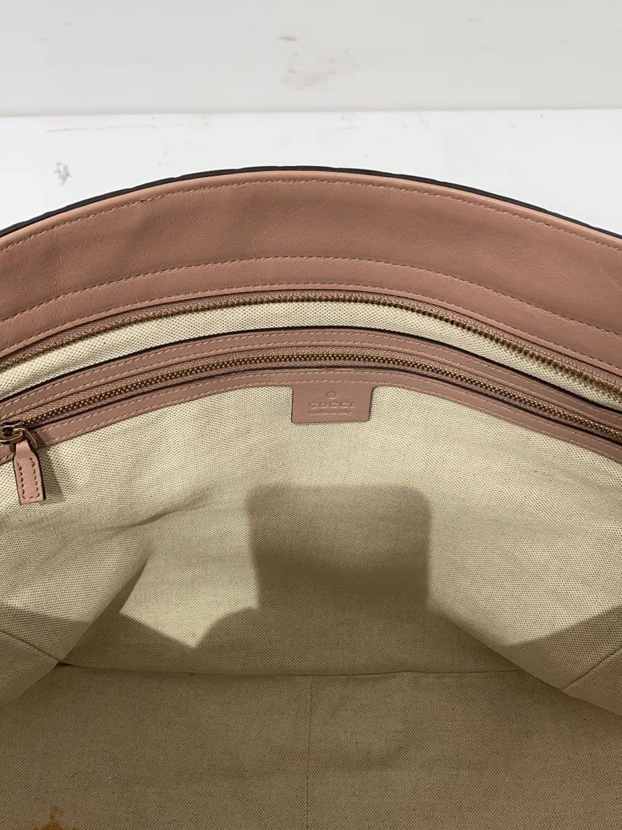 GUCCI Tote Bag Leather PNK Solid 323671 6