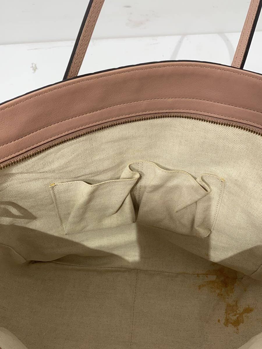 GUCCI Tote Bag Leather PNK Solid 323671 7