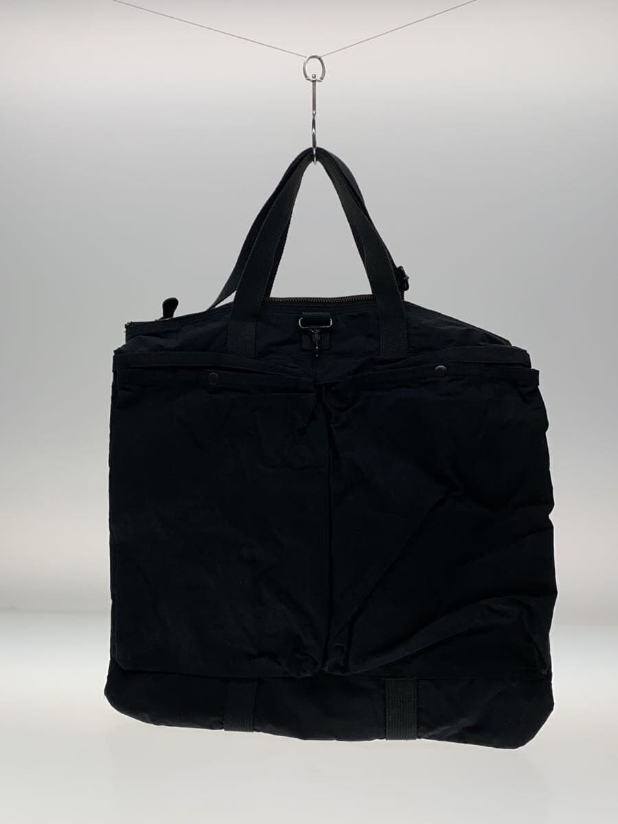 Nigel Cabourn tote bag polyester BLK plain 3
