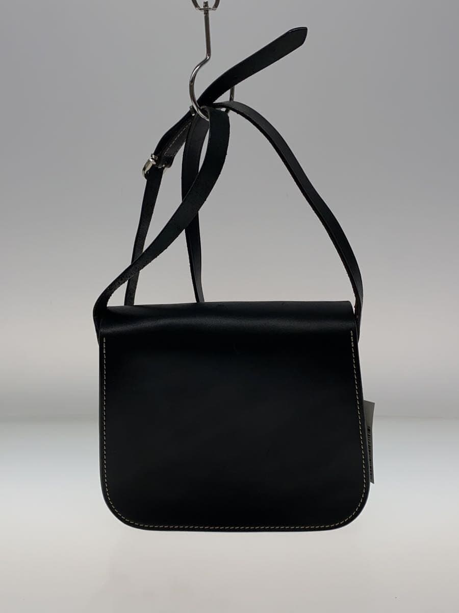 Courreges shoulder bag leather BLK 3
