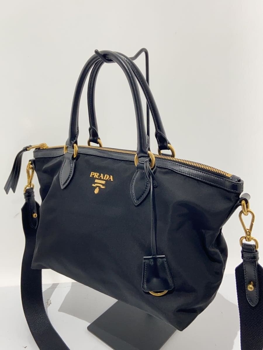 PRADA Bag Nylon BLK 1BA104 2