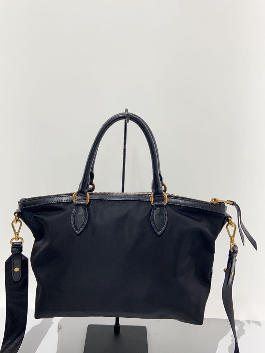 PRADA Bag Nylon BLK 1BA104 3