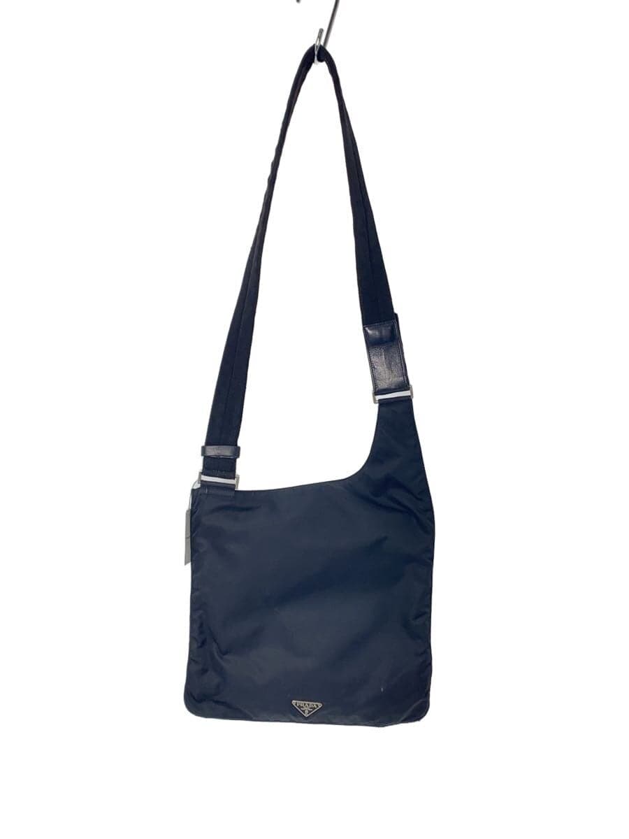 PRADA Shoulder Bag Nylon BLK